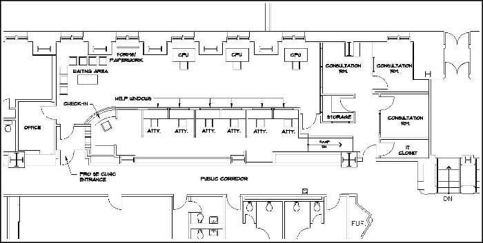 Pro se Litigant Walk In - Fentress Inc.