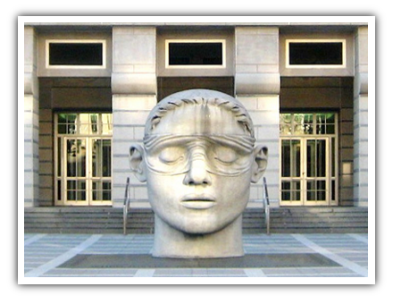 Blind Justice at the Courthouse - Fentress Inc.