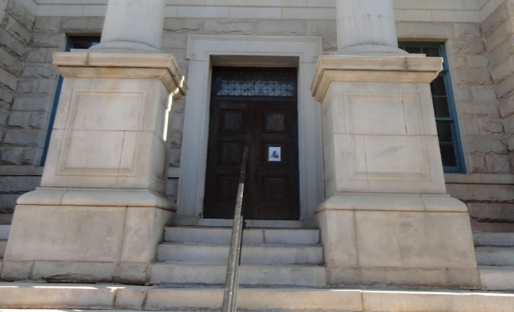Imposing Formal Courthouse Entrance