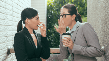 The Office Gossip Chain and Sharing Work Credit