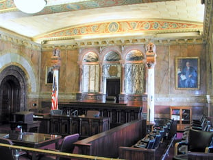 Formal and Ornate Courtroom