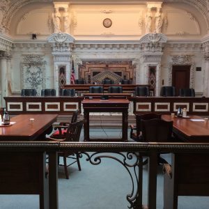 Courtroom at 9th Circuit Headquarters