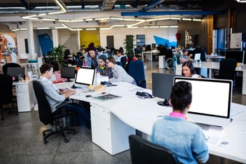 Open Office Design Influenced by Work Practices