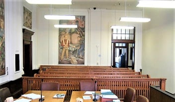 Fitting a Courtroom into Existing Space by Limiting Functions