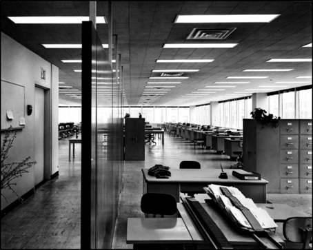 Lever house open office