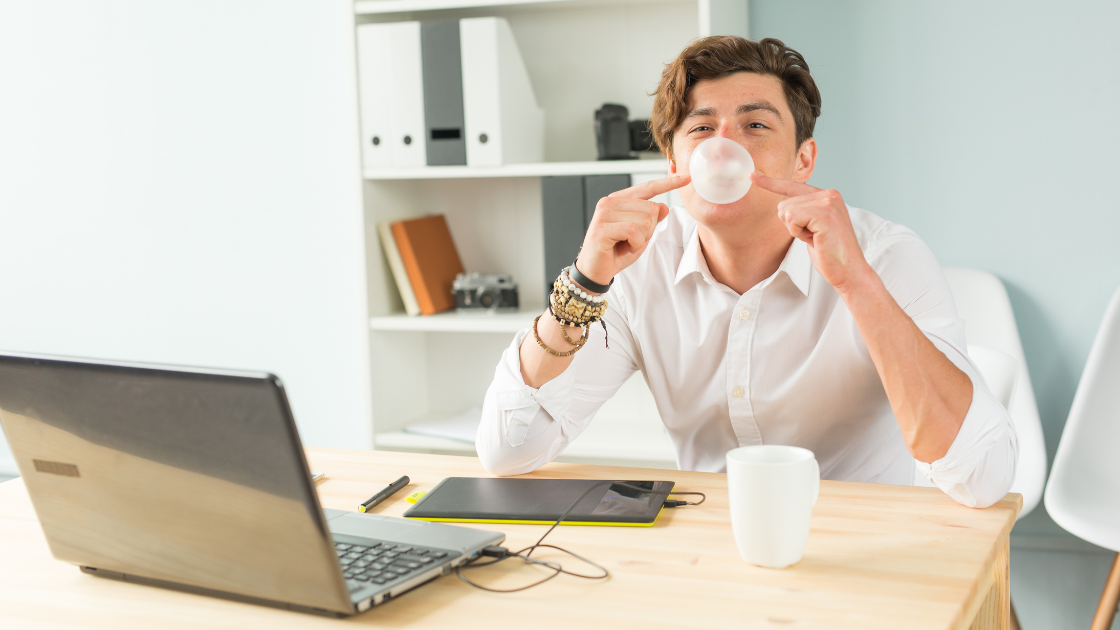 Office Manners - Chewing Gum