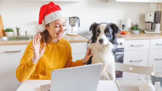 Virtual holiday office parties