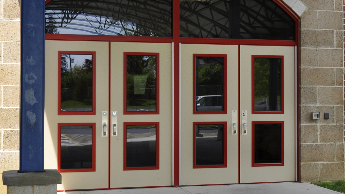 School security vestibule 