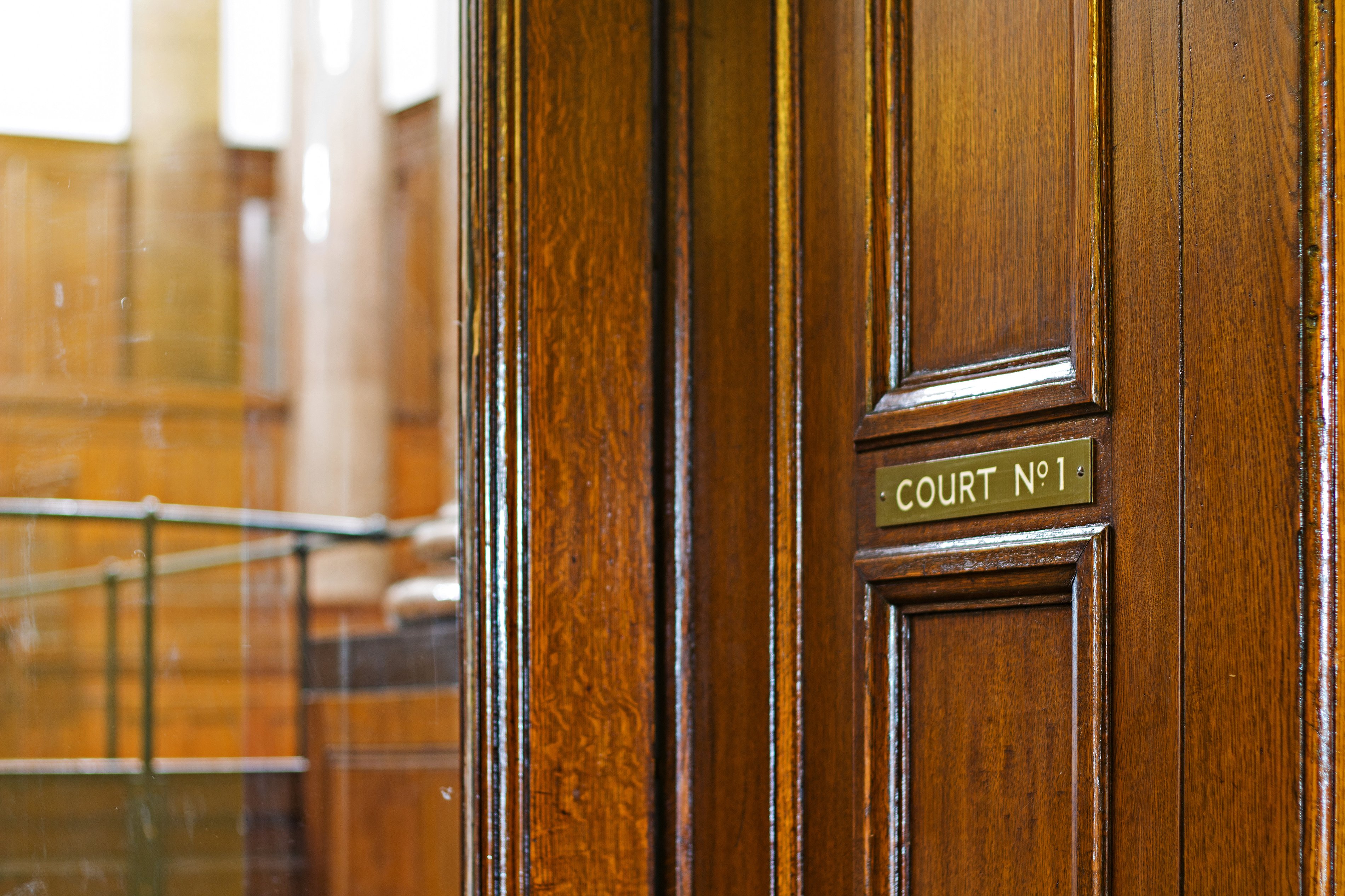 Courtroom Door