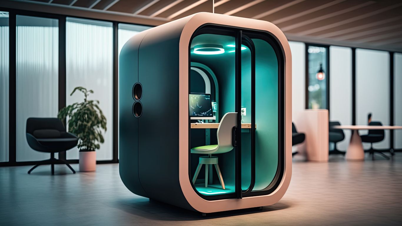 Personal Focus Rooms for the Hybrid Workplace