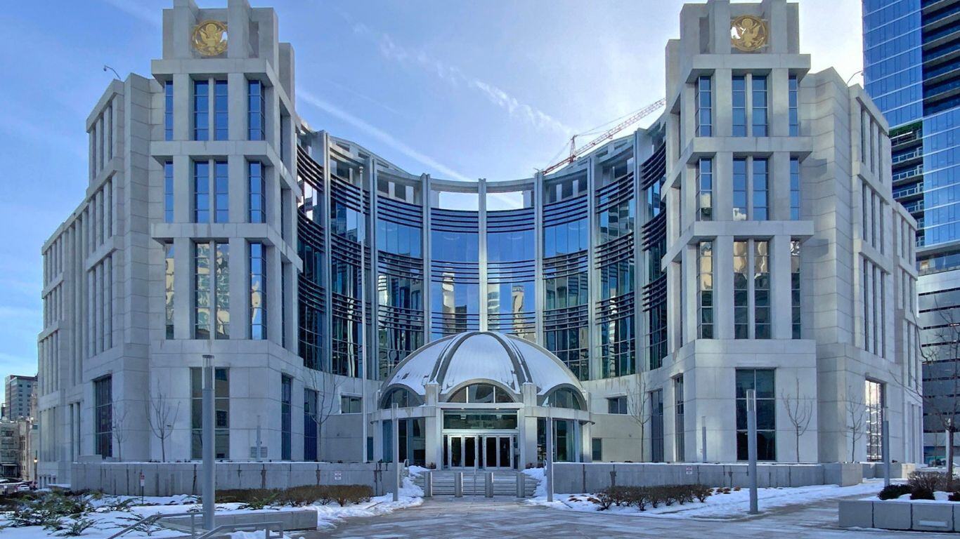 Courthouse building front