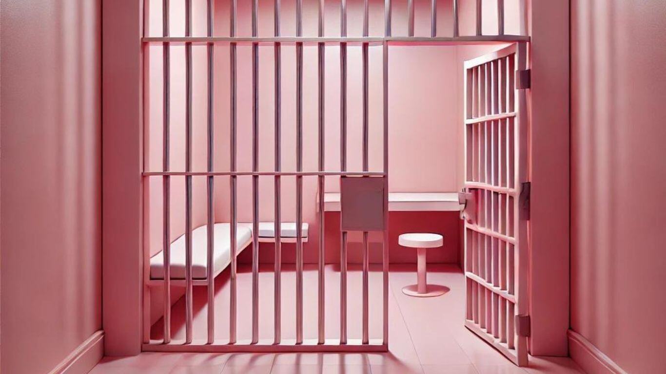 Should Courthouse Holding Cells Be Pink?